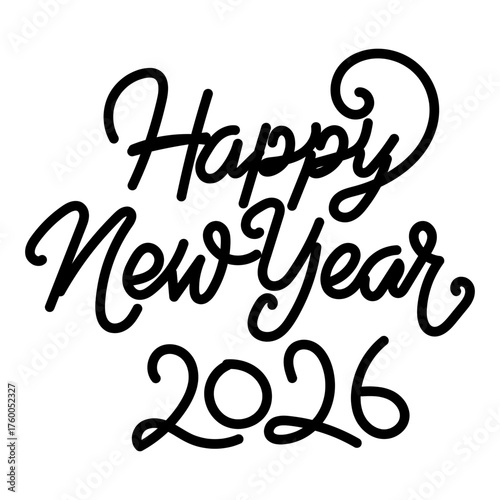 Simple new year background