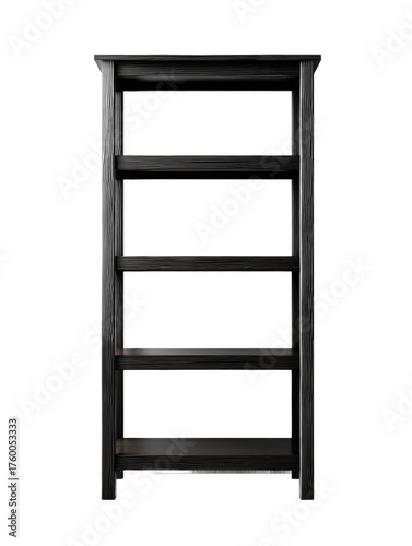 empty wooden shelves