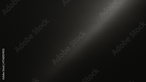 Abstract black and grey colour polished aluminium background.