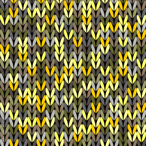 Knitted background pattern wallpaper knitting decorative print handmade textile knitting handiwork
