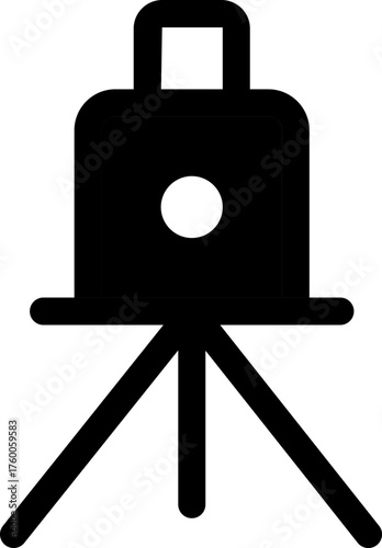 Solid Glyph Construction and Engineering Icons Set