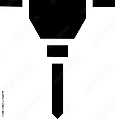 Solid Glyph Construction and Engineering Icons Set