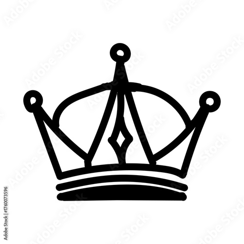 crown isolated on white background