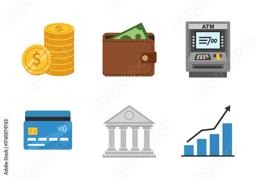 Financial and Banking Icons