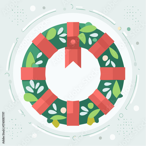 Icône vectorielle géométrique de décoration festive