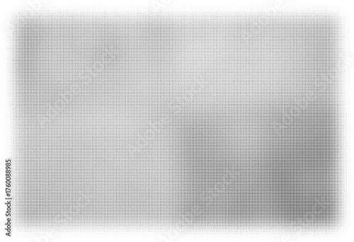 Halftone texture of black dots on a white background