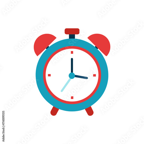 alarm clock icon clipart vector on transparent background