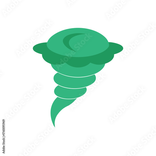 tornado icon clipart vector on transparent background