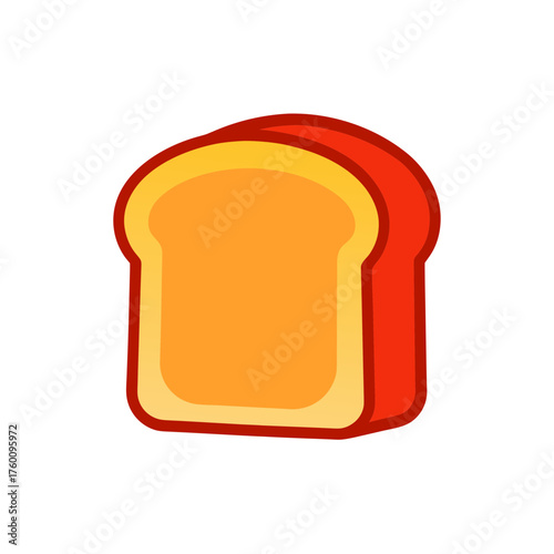 toast icon clipart vector on transparent background
