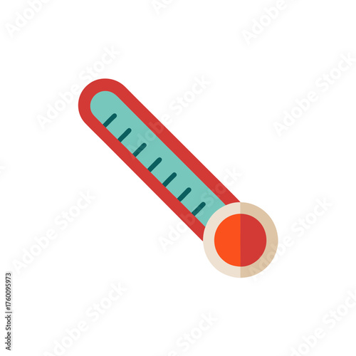 thermometer icon clipart vector on transparent background
