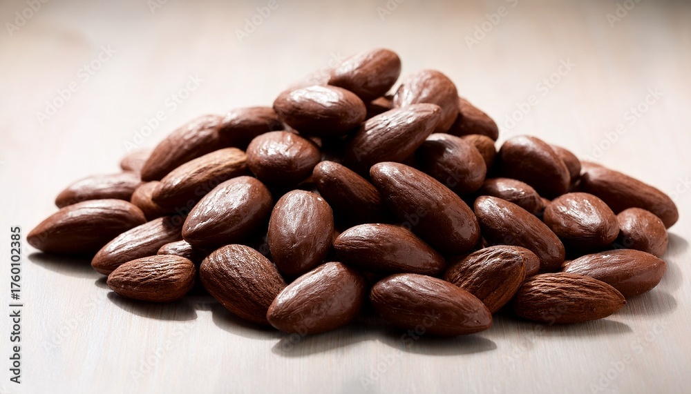 Naklejka premium Chocolate Covered Almonds