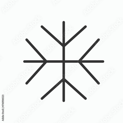 Simple snowflake