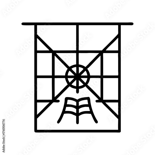 Halloween icon illustration on a transparent background  