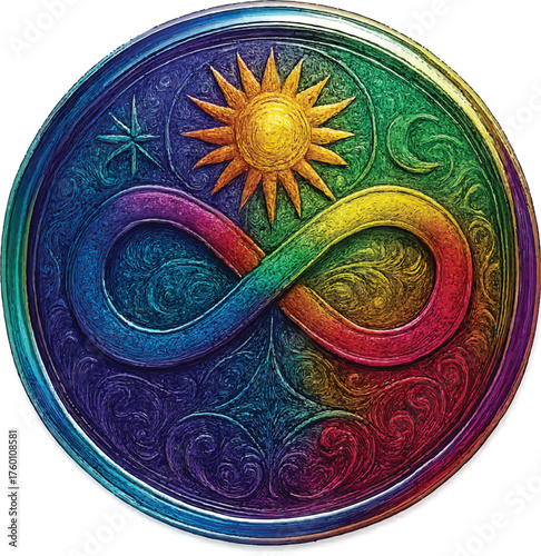 
Rainbow Opal Emblem
