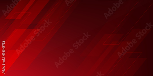 Abstract modern red gradient background. Dynamic rectangle shapes composition and elements. Creative illustration for poster, web, landing, page