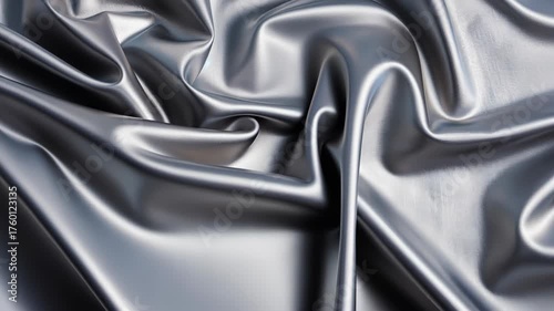 Silken Swirl: This image unveils a captivating display of fluid fabric, with its delicate curves and lustrous sheen casting a dance of light and shadow, evoking a sense of luxury and opulence.