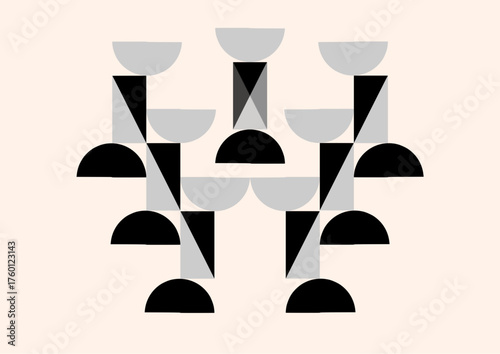 vector illustration of a hourglass