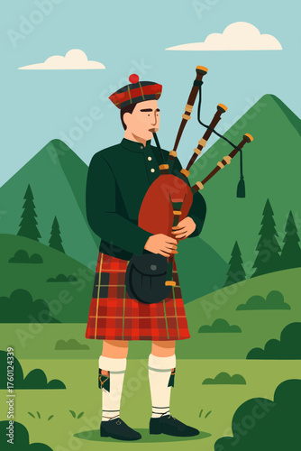 Scottish Bagpipe Performance