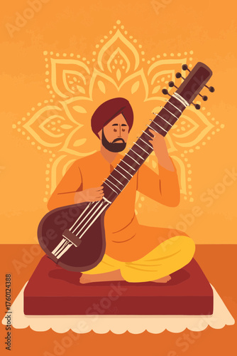 Indian Classical Sitar Performance