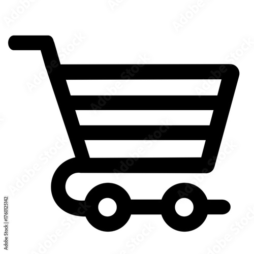 vector illustration of a shopping cart