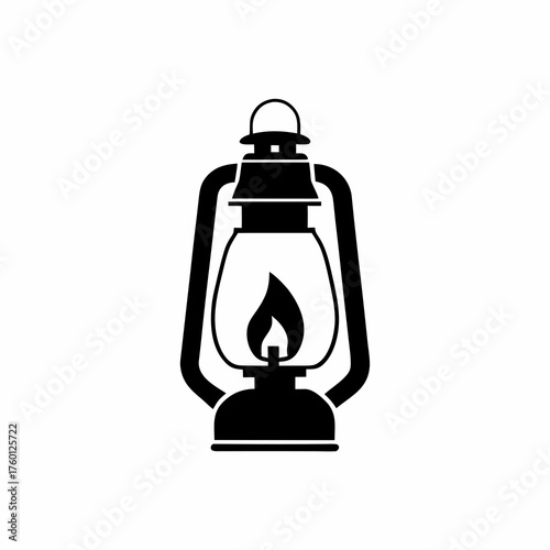 Vintage kerosene lamp, a classic lighting device