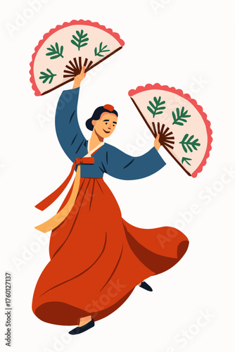 Korean Fan Dance