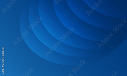 Abstract blue color background. Dynamic shapes composition. Modern design