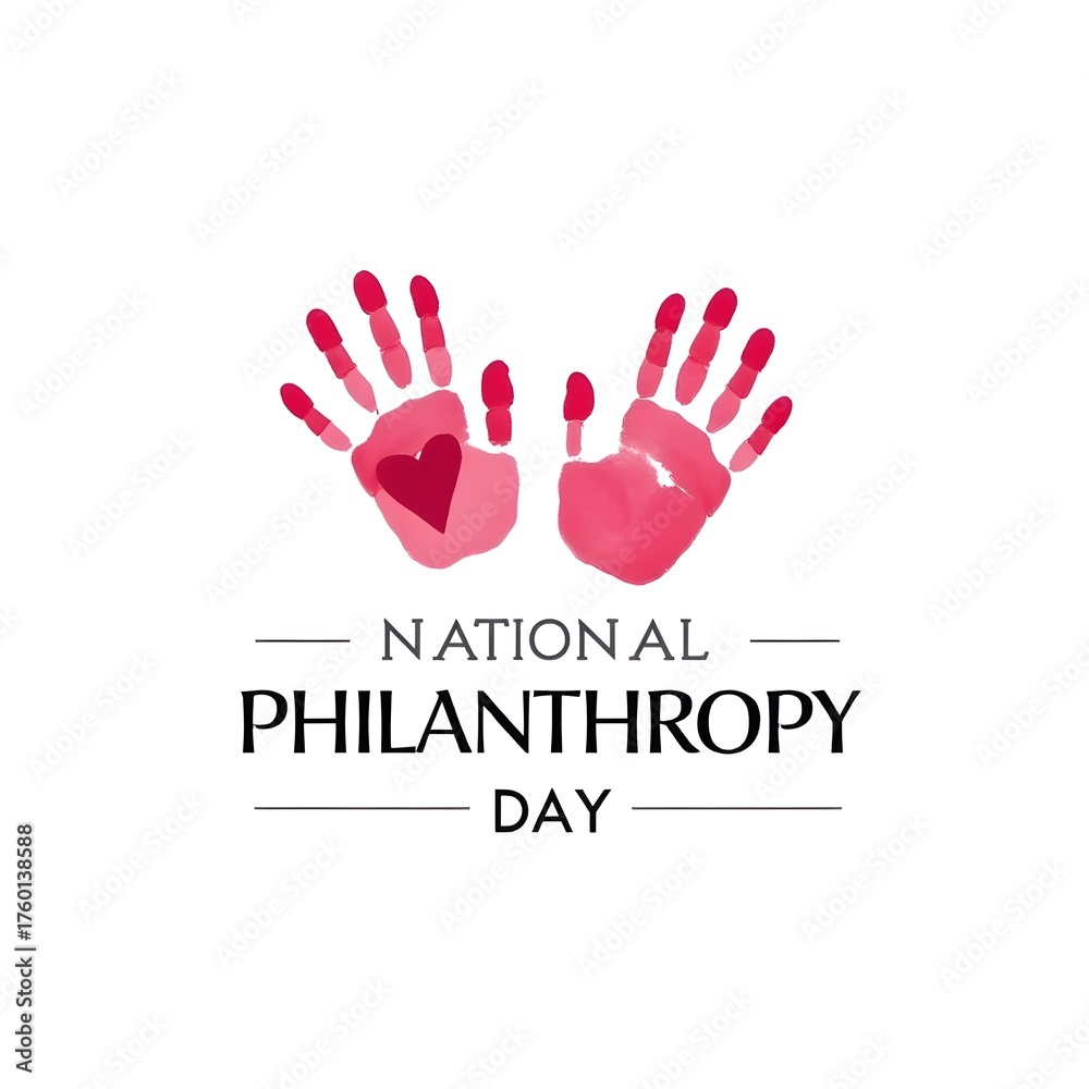 Fototapeta premium National Philanthropy Day