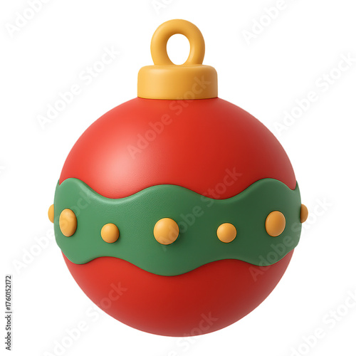 Festive 3D Cartoon Christmas Ornaments for Winter Wonderland