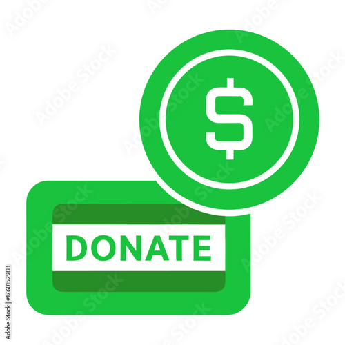 Donate Vector Template