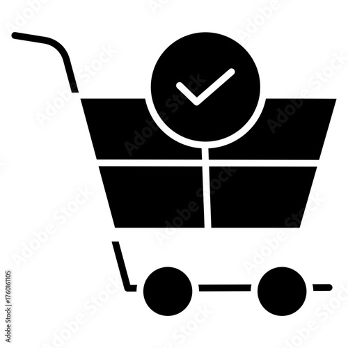 Order Sent Glyph Icon