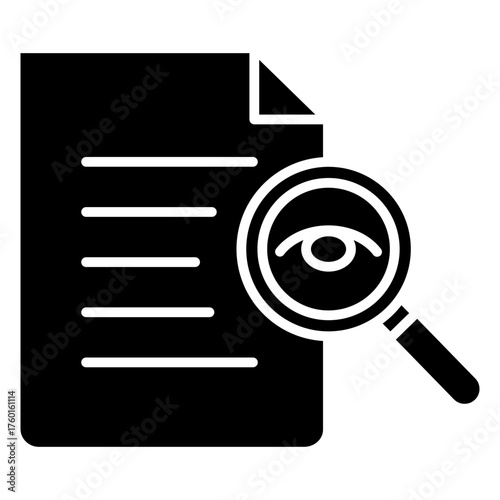Review Glyph Icon
