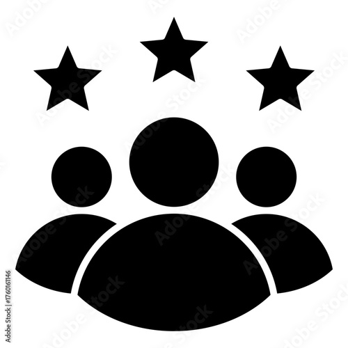 Customer Glyph Icon
