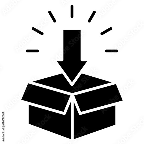Packing Glyph Icon