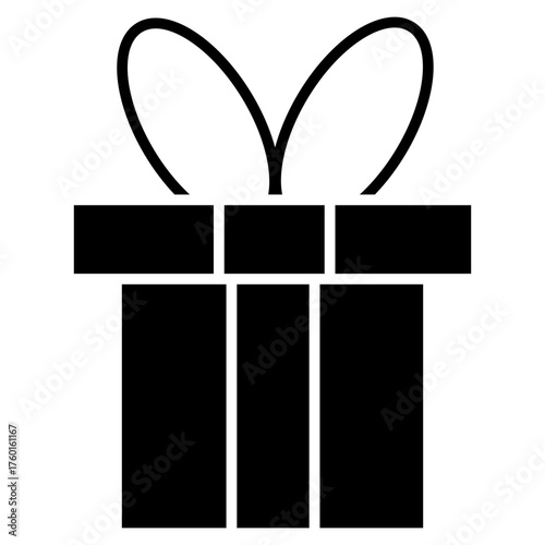 Gift Glyph Icon