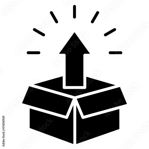 Unboxing Glyph Icon