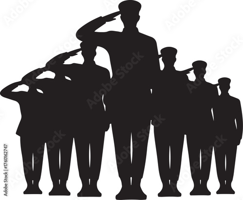 Saluting soldiers honor service and sacrifice