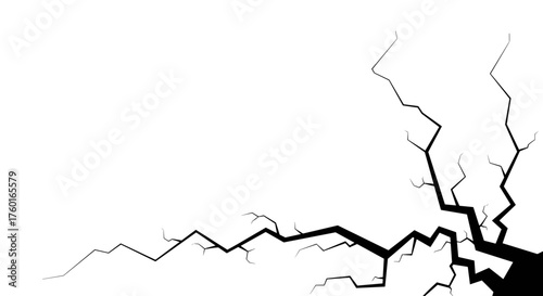 Abstract background texture representing cracks or fractures on a surface with a modern artistic design.