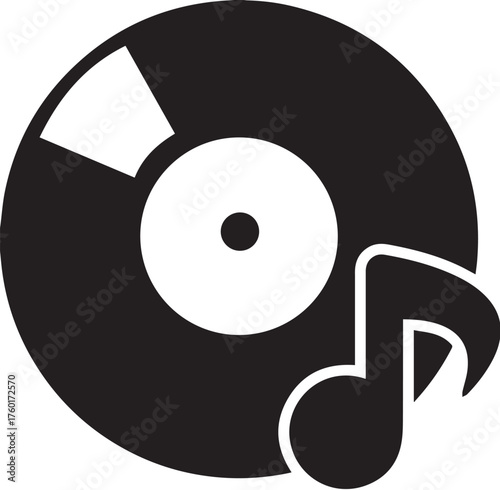 vector illustration of a compact disc