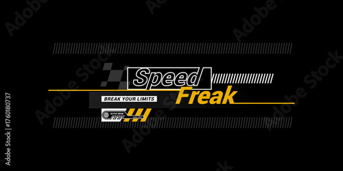 speed freak graphic