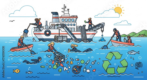 Cybersecurity shield with padlock protecting digital data from virus attack, ensuring online privacy and network security