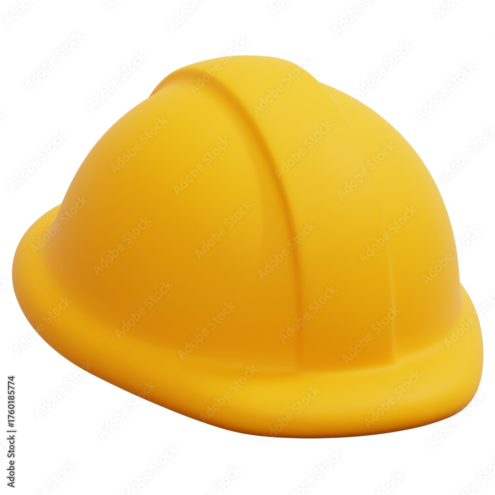 Fototapeta premium 3D Hard Hat Icon