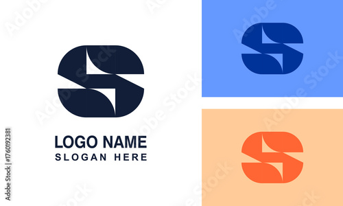 Luxury S logo for business identity