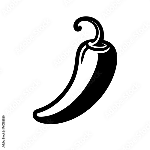 red hot chili pepper vector