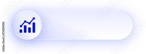 Glowing Analytics Chart Button