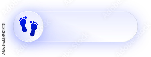 Glowing Footprints Button