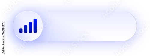 Glowing Signal Bars Button