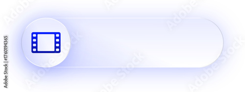 Glowing Film Strip Button