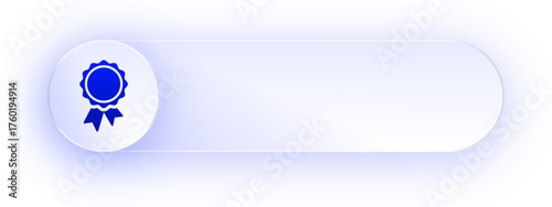Glowing Award Seal Button