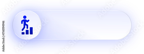 Glowing Progress Growth Button